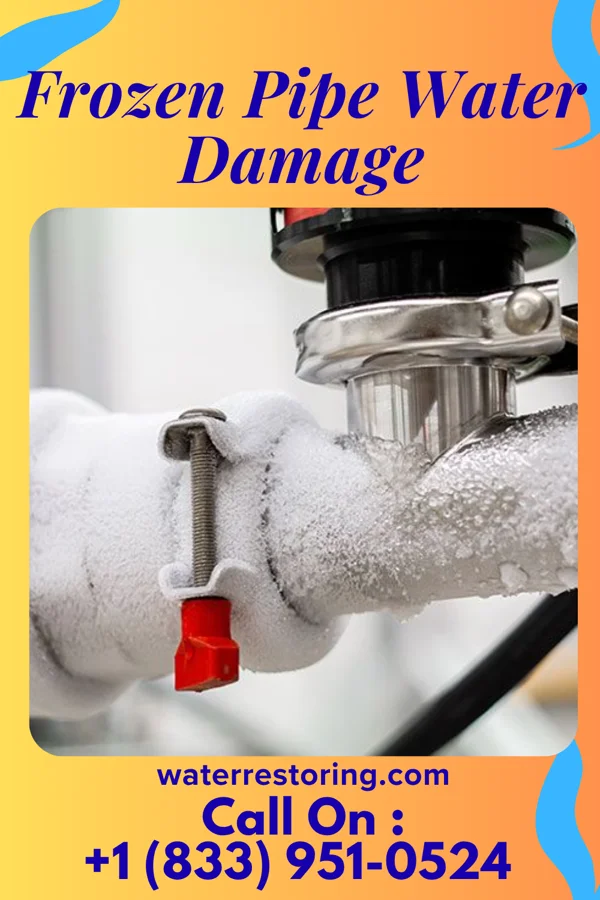 Frozen Pipe Water Damage in La Grange, TX